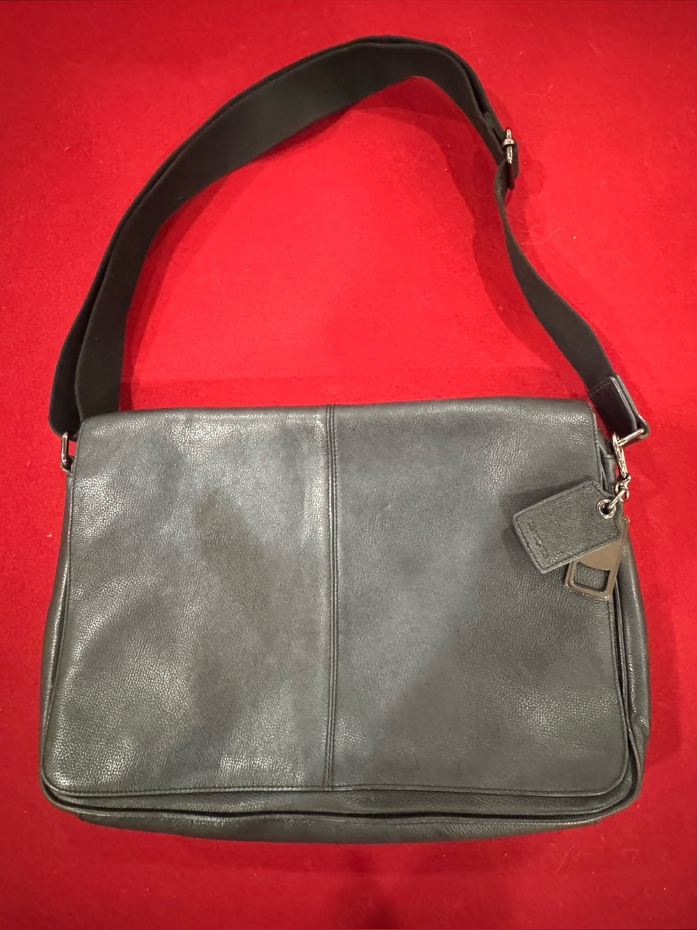 Samsonite Professional Leather Messenger Bag, 13 in. Laptop Sleeve